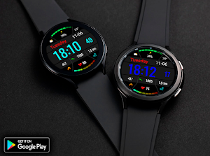 Digital Facon Watch Face Screenshot 3
