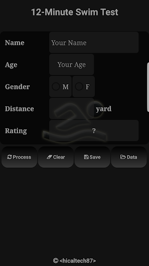 12-Minute Swim Test Screenshot 3