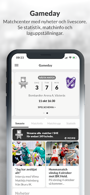 VästeråsIrsta HF - Gameday Screenshot 2