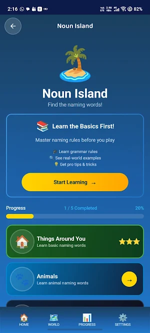 Grammora-Grammar Game for Kids Screenshot 0