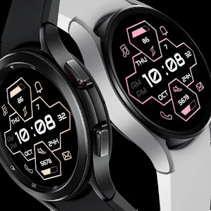 Diamond: Digital Watch Face Screenshot 3
