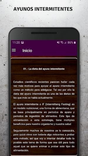 Ayunos Intermitentes Screenshot 2