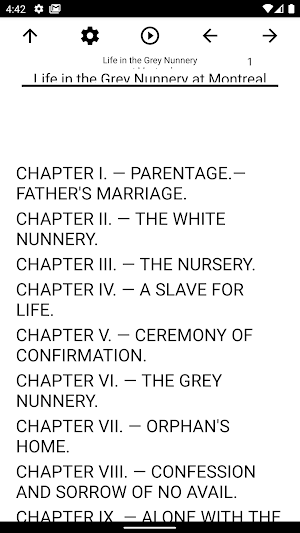 Book, Life in the Grey Nunnery Screenshot 0
