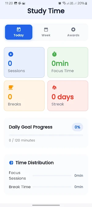 Study Time - Pomodoro Timer Screenshot 1