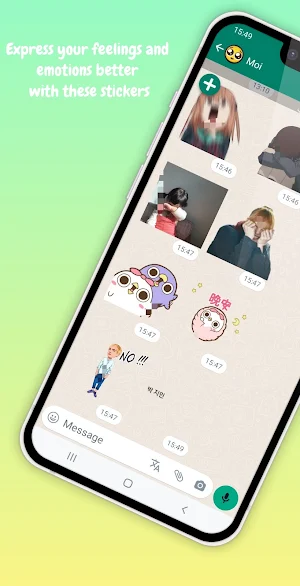 Korean Stickers Screenshot 3