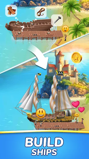 Ship Master: Match 3 Port Screenshot 1