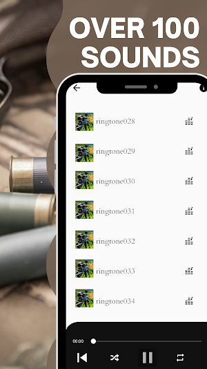 Rifle ringtone screenshot 2