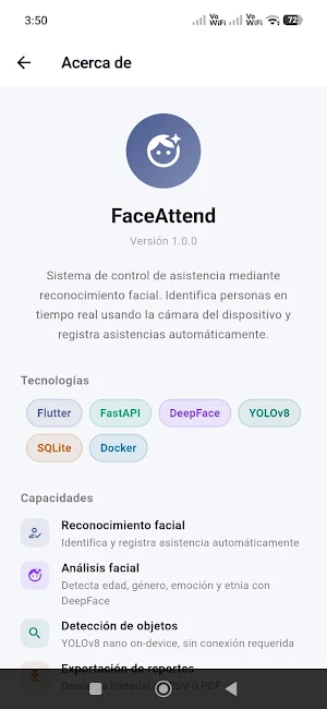 Face Attend Screenshot 3