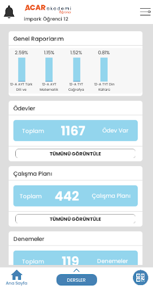 Acar Akademi Öğrenci Screenshot 1