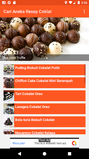 Cari Aneka Resep Coklat Screenshot 1