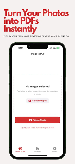 Photo To PDF Converter Screenshot 0