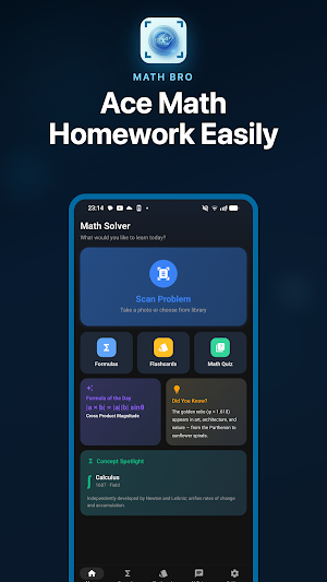 AI Math Solver & Homework Help Screenshot 0