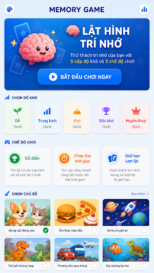 Memory Quiz Game Screenshot 2