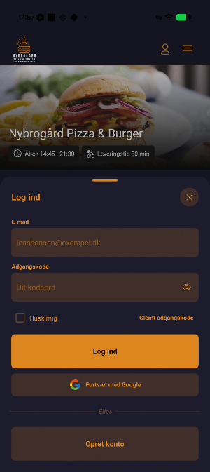 Nybrogård Pizza & Burger Screenshot 1