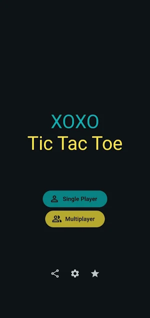 Tic-Tac-Toe XOXO Game Screenshot 0
