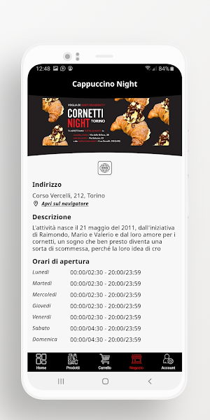 Cornetti Night Screenshot 2