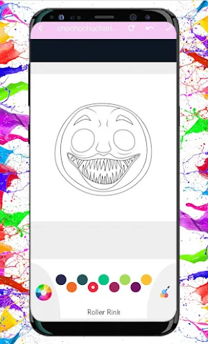 Choo Choo Charles Coloring Screenshot 1