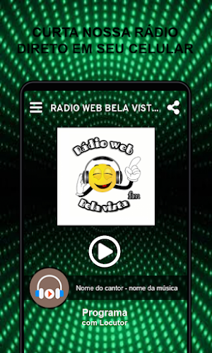 Radio web bela vista FM Screenshot 0