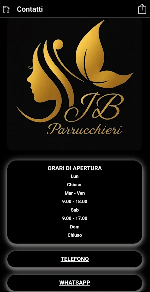 Parrucchieri JB Fiumicino Screenshot 1