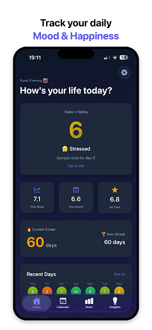 Rate Life Screenshot 0