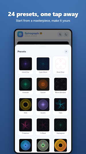 Spirograph Art Studio Screenshot 1