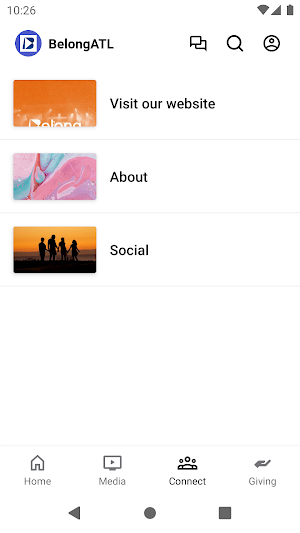 Belong Church ATL Screenshot 2
