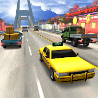 Highway Traffic Car Driving 3D