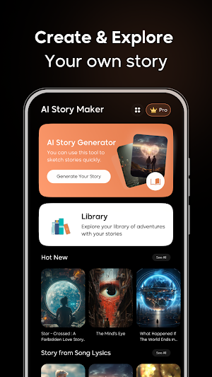 AI Story Maker Novel Generator Screenshot 2