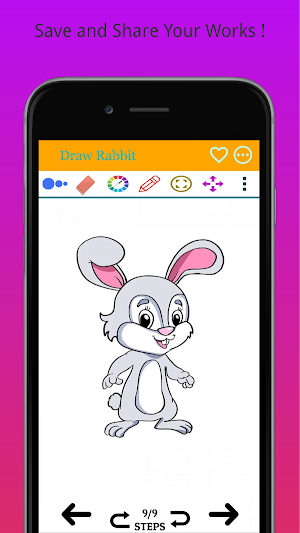 How to Draw Rabbit Step by Step Screenshot 2