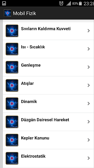 Mobil Fizik Screenshot 2