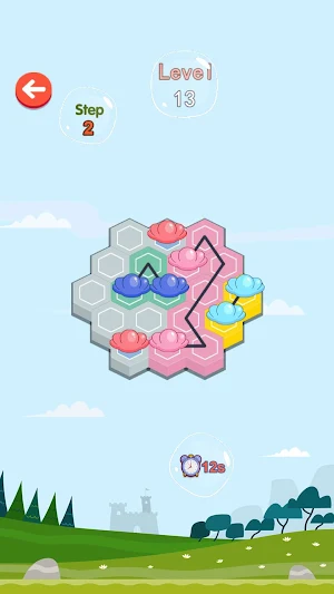 Chromatic Shell Grid Screenshot 1