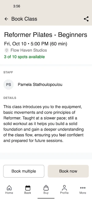 flow haven studio Screenshot 2