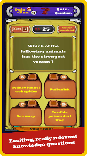 Quiz & Run: Clever action ! Screenshot 3