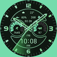 ZKin Watch Green Light Quartz