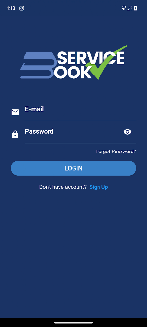 Service Book Screenshot 0