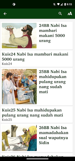 Nabi-Nabi Bahasa Banjar 03 Screenshot 1