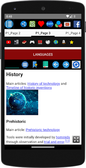 Technology - History Screenshot 3