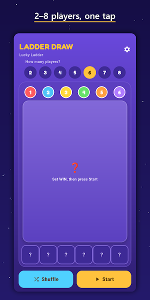 Ladder Draw - Ghost Leg Picker Screenshot 0