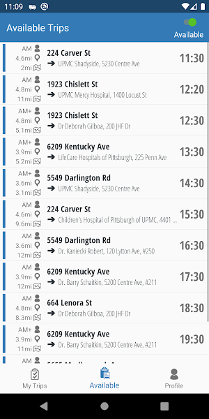 Tennessee Carriers Mobile Screenshot 1