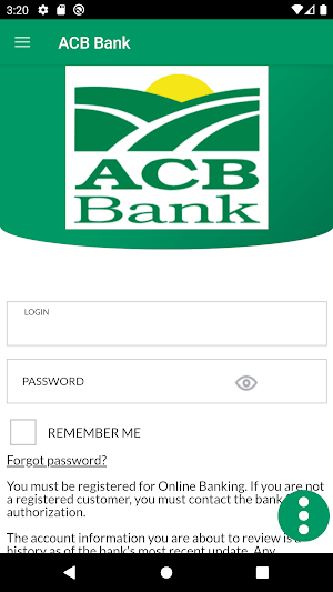 ACB Bank Screenshot 0
