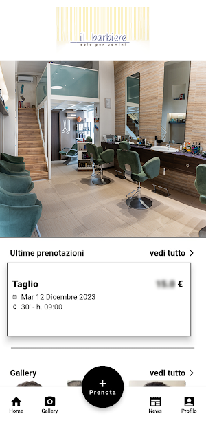 il barbiere solo per uomini Screenshot 0