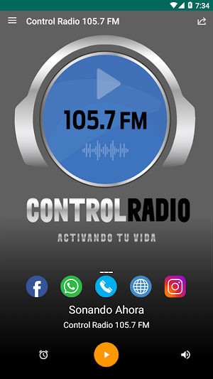 CONTROL RADIO 105.7 FM Screenshot 1