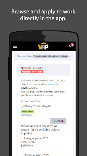 VRP GroupConnect Screenshot 0