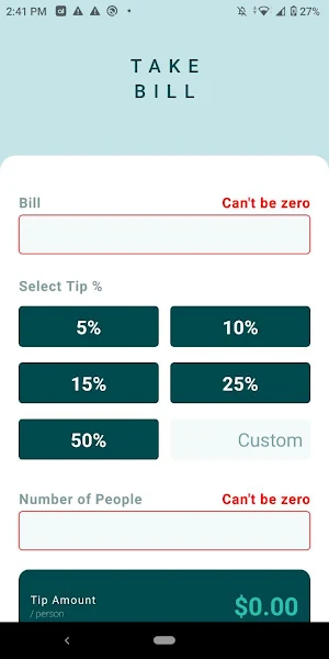 Take Bill! Screenshot 0