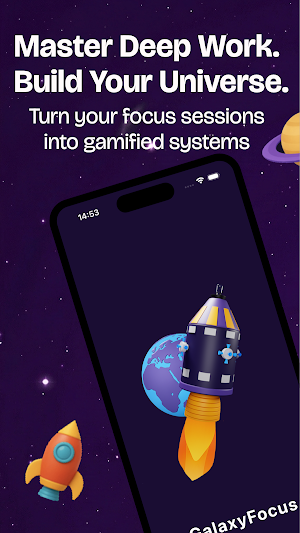GalaxyFocus: Gamified Timer Screenshot 0