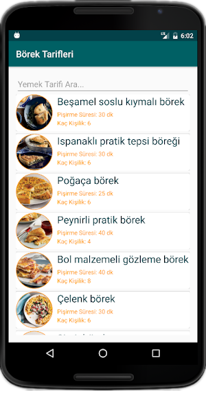 İnternetsiz Börek Tarifleri Screenshot 0