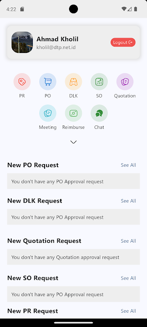 DTP Home Screenshot 0