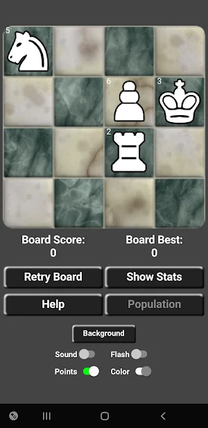 4 Piece Mini Chess Puzzles Screenshot 2