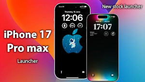 iPhone 17 Pro Max Launcher Screenshot 1