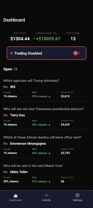 Lesos Trader - AI Auto-Trading Screenshot 0